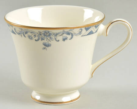 Josephine (Smooth, Gold Trim) Footed Cup