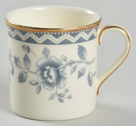 Josephine (Smooth, Gold Trim) Flat Demitasse Cup