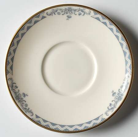 Josephine (Smooth, Gold Trim) Saucer for Demitasse Cup