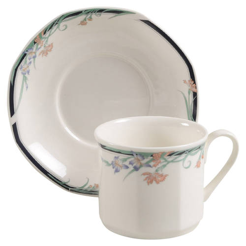 Juno Flat Cup & Saucer Set