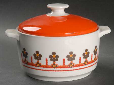 Kaleidoscope 1.25 Qt Round Covered Casserole