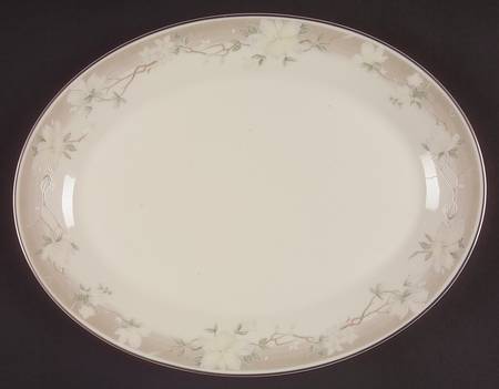 Kathleen 13" Oval Serving Platter