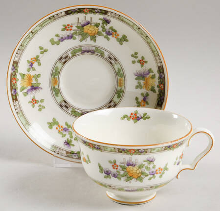 Kenilworth Footed Cup & Saucer Set