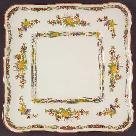 Kenilworth Square Cake Plate