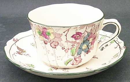 Kew Flat Cup & Saucer Set