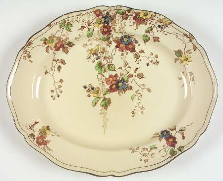 Kew 15" Oval Serving Platter