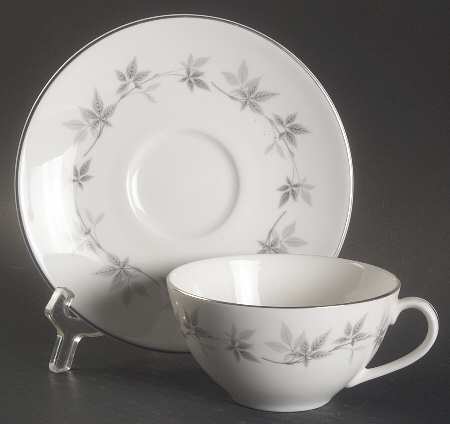 Kimberly Flat Cup & Saucer Set