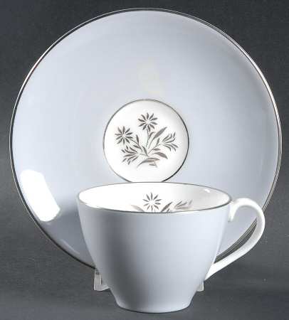 Kingsmere Flat Demitasse Cup & Saucer Set