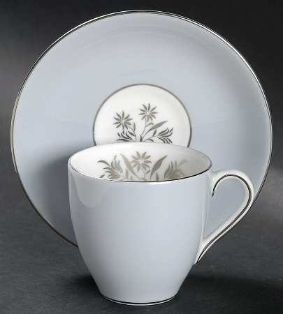 Kingsmere Flat Demitasse Cup & Saucer Set