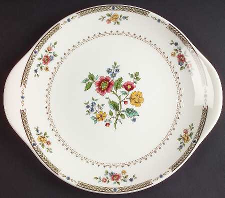 Kingswood Handled Cake Plate