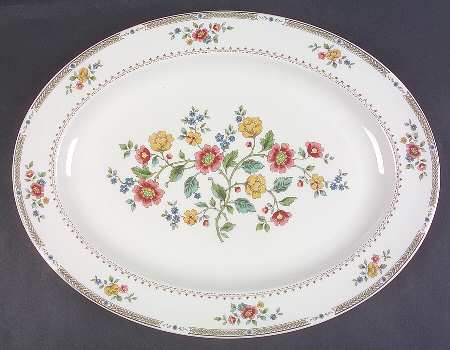 Kingswood 15" Oval Serving Platter