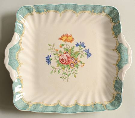 Kingswood Square Handled Cake Plate