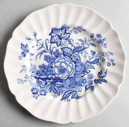 The Kirkwood Blue Salad Plate
