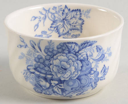 The Kirkwood Blue Mini Open Sugar Bowl