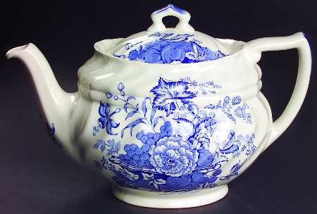 The Kirkwood Blue Teapot & Lid
