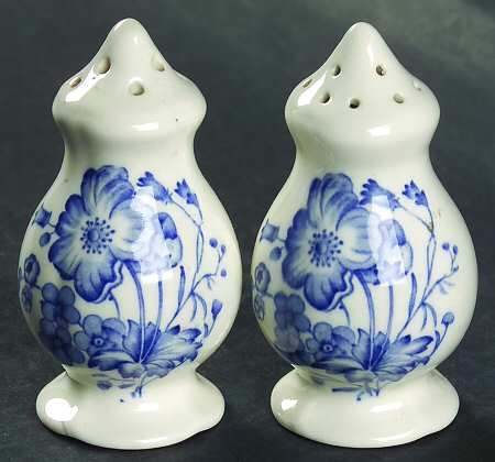 The Kirkwood Blue Salt & Pepper Set