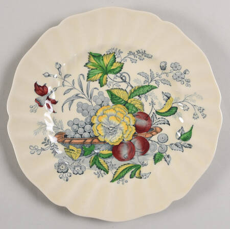 The Kirkwood Multicolor Salad Plate
