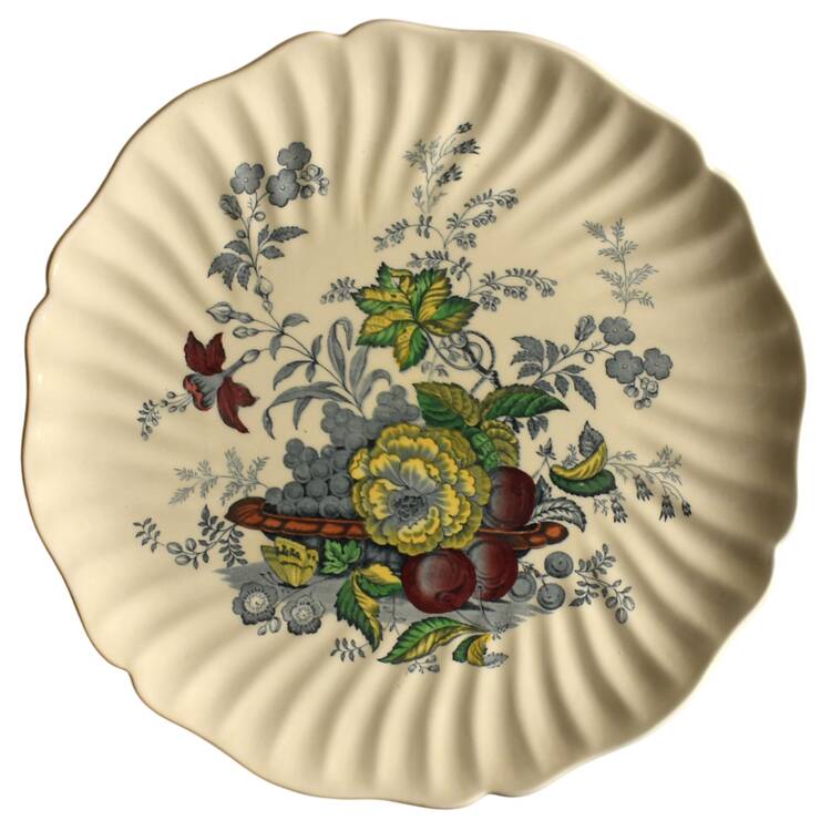 The Kirkwood Multicolor 15" Chop Plate (Round Platter)