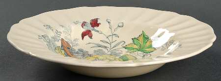 The Kirkwood Multicolor Rim Soup Bowl