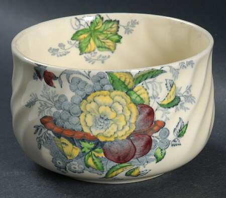 The Kirkwood Multicolor Open Sugar Bowl