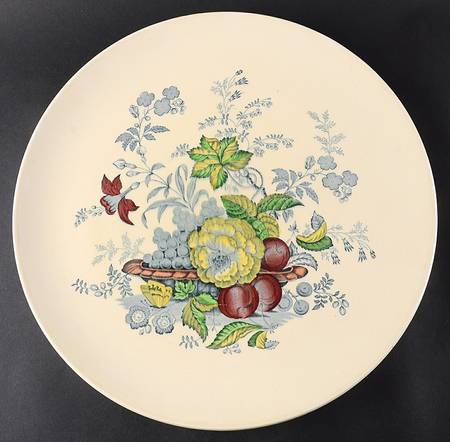 The Kirkwood Multicolor Large Chop Plate (Round Platter)