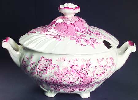 The Kirkwood Red Tureen &  Lid