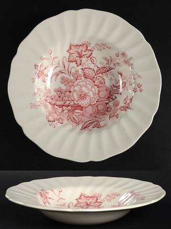 The Kirkwood Red Rim Soup Bowl