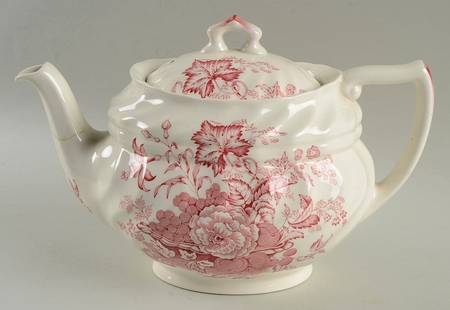 The Kirkwood Red Teapot & Lid