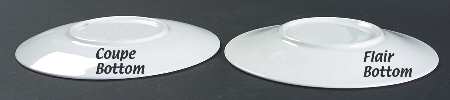 Lace Point Saucer for Flat Cup