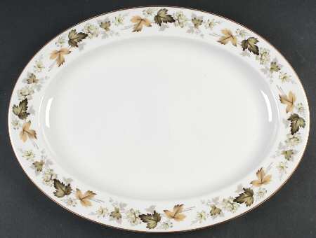 Larchmont 15" Oval Serving Platter by Royal Doulton