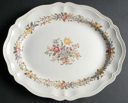 Leighton 15" Oval Serving Platter