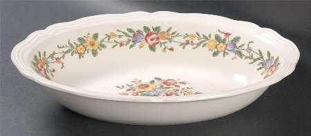 Leighton 10" Oval Vegetable Bowl
