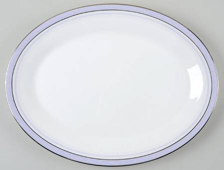 Lilactime 13" Oval Serving Platter