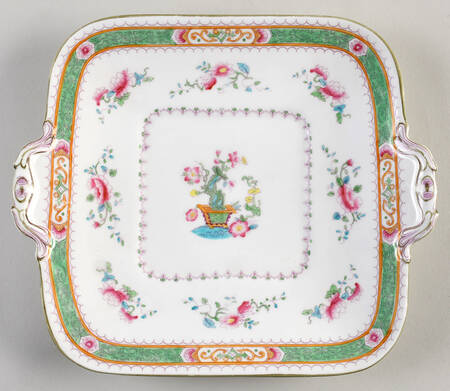 Lilian Handled Cake Plate