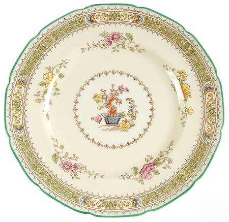 Lillian (Scalloped) Luncheon Plate