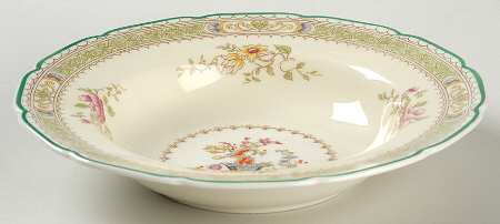 Lillian (Scalloped) Rim Soup Bowl