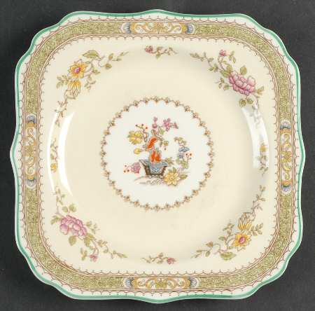 Lillian (Scalloped) Square Salad Plate