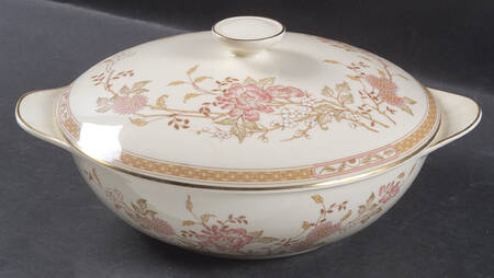 Lisette Round Covered Vegetable