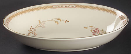 Lisette 9" Oval Vegetable Bowl