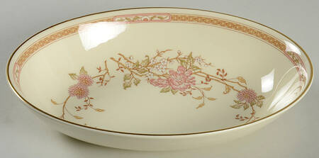 Lisette 10" Oval Vegetable Bowl