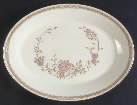 Lisette 13" Oval Serving Platter