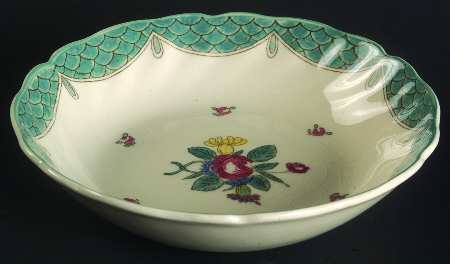 Lowestoft Bouquet Fruit/Dessert (Sauce) Bowl