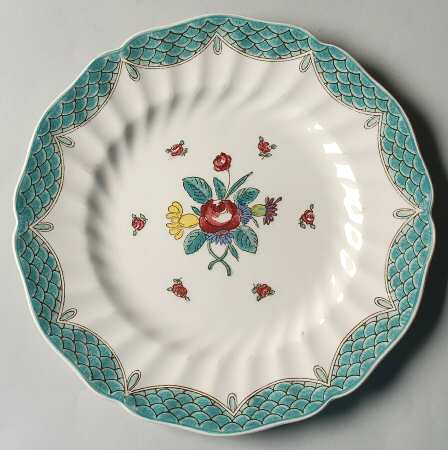 Lowestoft Bouquet Salad Plate