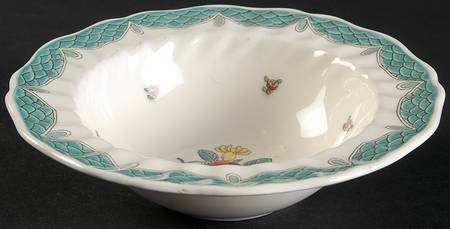 Lowestoft Bouquet Rim Cereal Bowl
