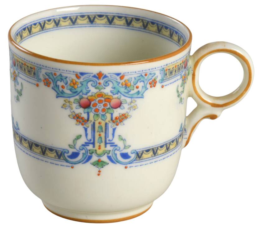 Lombardy Flat Demitasse Cup
