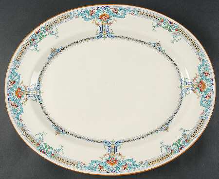 Lombardy 16" Oval Serving Platter