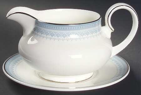 Lorraine Gravy Boat & Underplate by Royal Doulton