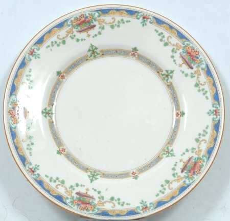 The Lorette (Blue Border) by Royal Doulton