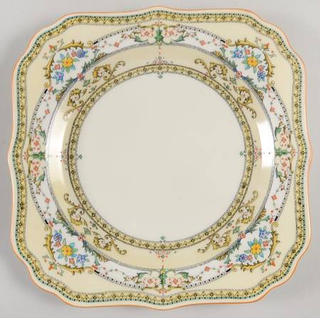 The Lorraine Square Salad Plate