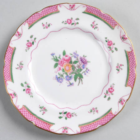 Lowestoft Bread & Butter Plate